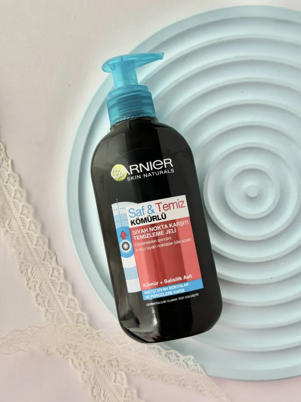 ژل شوینده ذغال و سالیسیلیک اسید گارنیر Garnier Pure & Clean Coal Claening Gel