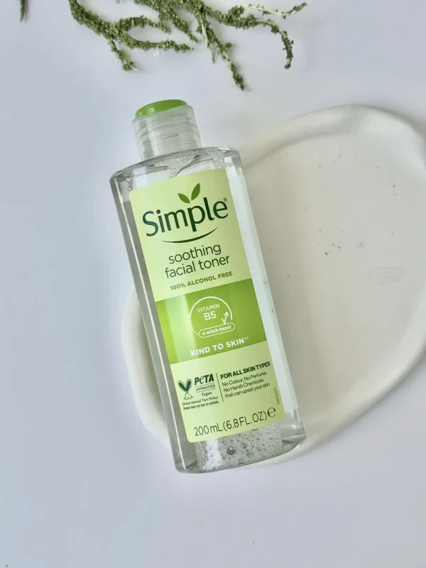 تونر انواع پوست سیمپل Simple Soothing Facial Toner