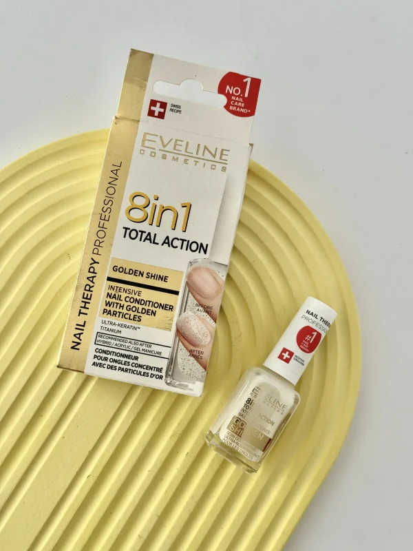 تقویت ناخن ۸ در ۱ اوی لاین مدل Golden Shine